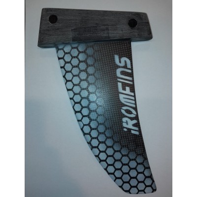 IROM FINS - PINNA CUSTOM FREESTYLE F3 IN CARBONIO, TUTTLE BOX
