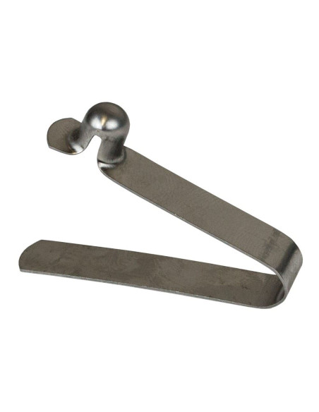 OPTIPARTS - CLIP PER CARRELLO PUSH BUTTON in acciaio 8mm