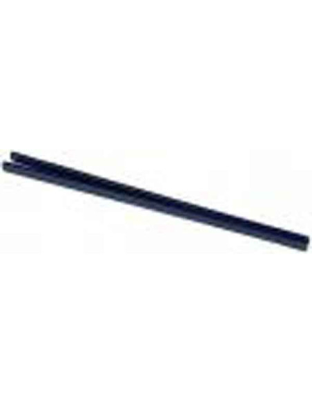 OPTIPARTS - BARRA TIMONE ALLUMINIO NERO