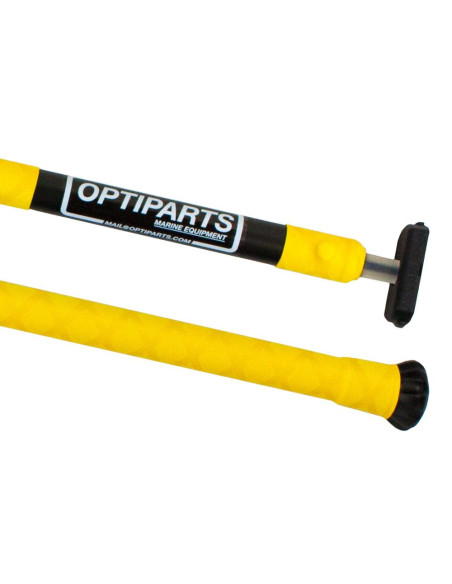 OPTIPARTS - STICK PROLUNGA PER TIMONE 20mm GRIP INTERO CON STOPPER CON SNODO