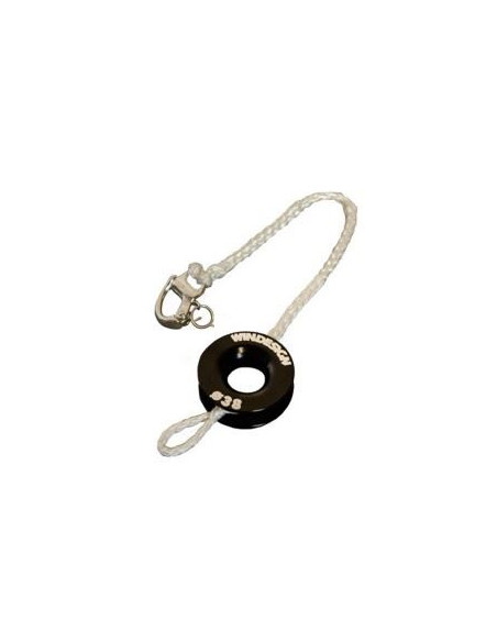 STROPPO PROLUNGA CON ANELLO LOW FRICTION E MOSCHETTONE