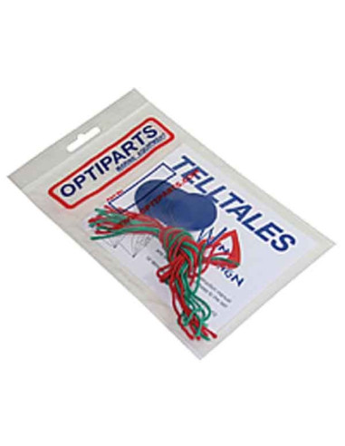 OPTIPARTS - TELLTALES - FILETTI SEGNAVENTO ROSSO/VERDE