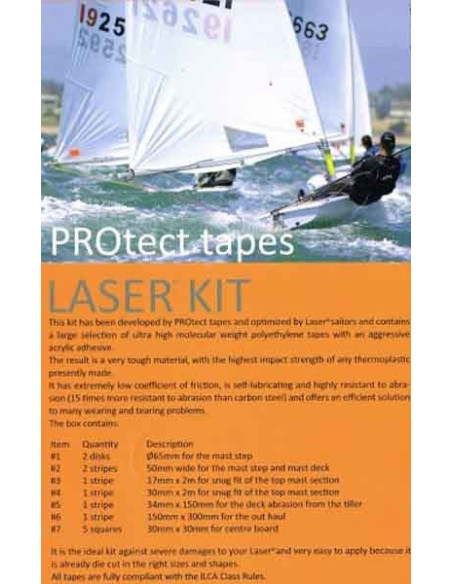 KIT PROTEZIONE LASER® COMPLETO PROTECT TAPES