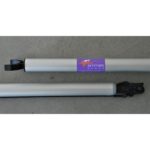 EMMETI SPARS - TANGONE IN ALLUMINIO ANODIZZATO CON SUPPORTO PER ALBERO ED AGGANCIO RAPIDO