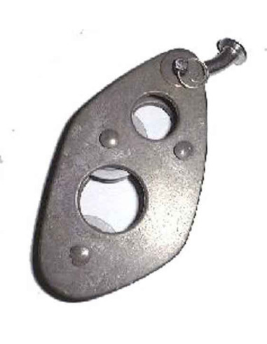 ALLEN V-CLEAT WITH DOUBLE SHEAVE & CURVED KEY