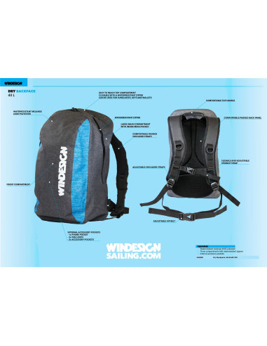 WINDESIGN - BACKPACK, DRY BACKPACK