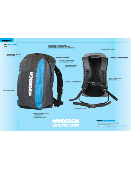 WINDESIGN - ZAINO DRY BACKPACK