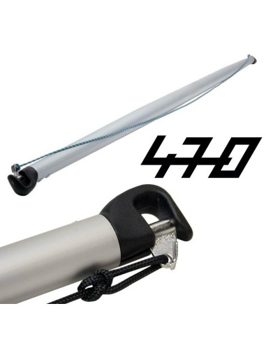 TANGONE PER DERIVA CLASSE 470 IN ESTRUSO D'ALLUMINIO