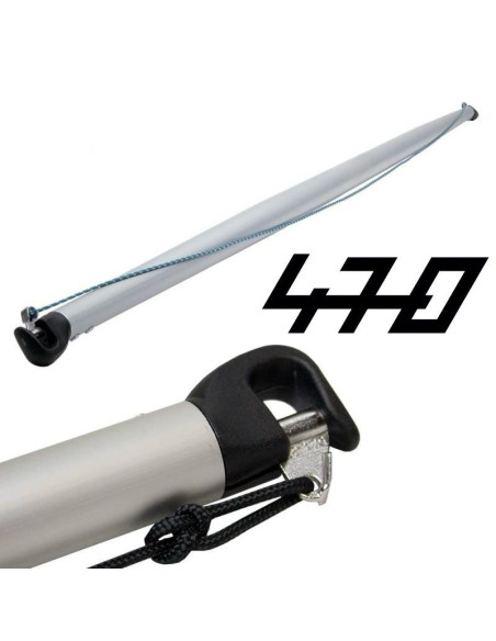 TANGONE PER DERIVA CLASSE 470 IN ESTRUSO D'ALLUMINIO
