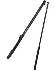 WINDESIGN - TILLER + EXTENSION FOR LASER® BLACK ALUMINUM