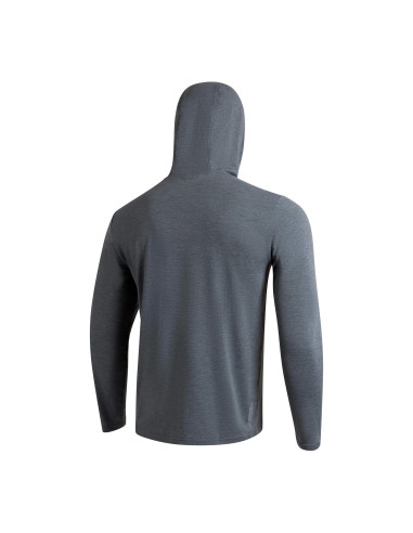 FLORENCE MARINE X - AIRTEX HOODED SHIRT Long Sleeve, Heather Storm