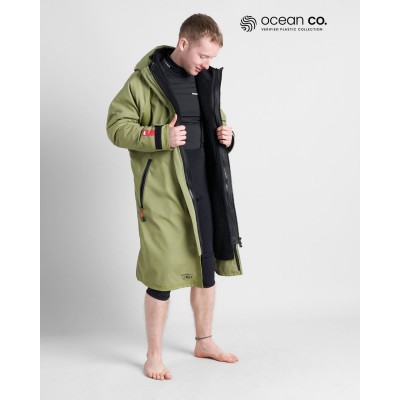 ROOSTER - GIACCA AQUAFLEECE ROBE ADULT KHAKI