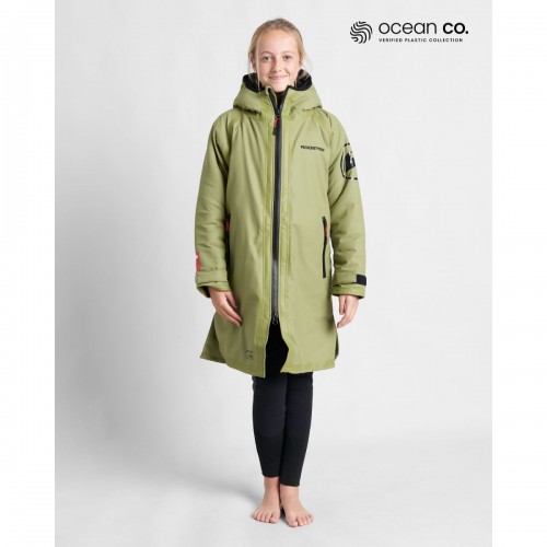 ROOSTER - GIACCA AQUAFLEECE ROBE JUNIOR KHAKI