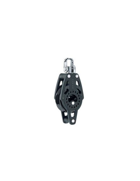 HARKEN - SHEAVE 57 MM RATCHET WITH BECKET CARBO RATCHETS UP BLOCK WITH BECKET