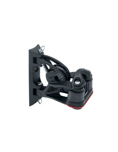 HARKEN - BOZZELLO 40 MM PIVOTANTE DI RINVIO ORIENTABILE CON STROZZATORE CARBO-CAM 365