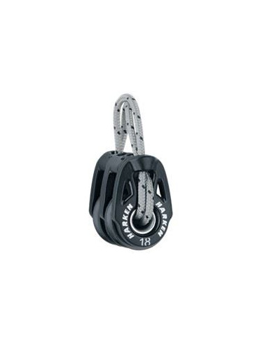 HARKEN - 18 MM T2™ SOFT ATTACH DOUBLE CARBO BLOCK