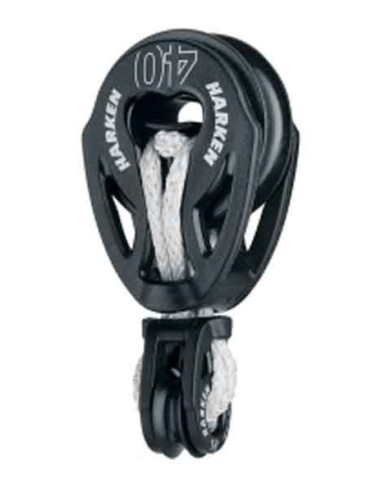 HARKEN - 40/18 MM T2 SOFT-ATTACH TRAVELER BLOCK