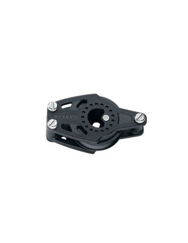 HARKEN - BOZZELLO 40 MM ORIZZONTALE CON ARRICAVO CARBO CHEEK BLOCK WITH BECKET