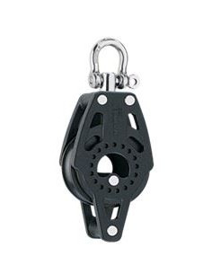 HARKEN - 40 MM SINGLE / SWIVEL CARBO BLOCK WTH BECKET
