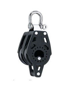 HARKEN - BOZZELLO 40 MM DOPPIO CON ARRICAVO DOUBLE CARBO BLOCK WITH BECKET