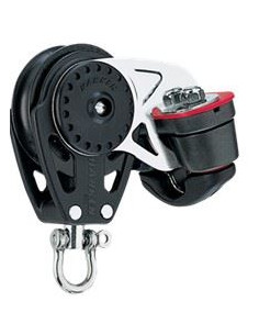 HARKEN - BOZZELLO 40 MM SINGOLO / GIREVOLE / CON STROZZATORE CARBO-CAM 471 CARBO BLOCK WITH CAM 471 CLEAT