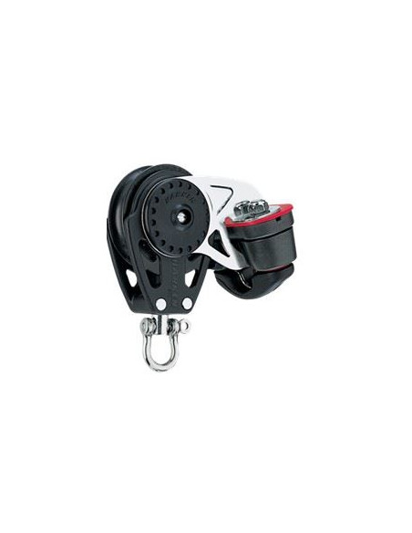 HARKEN - BOZZELLO 40 MM SINGOLO / GIREVOLE / CON STROZZATORE CARBO-CAM 471 CARBO BLOCK WITH CAM 471 CLEAT
