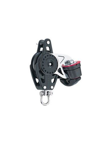 HARKEN - BOZZELLO 40 MM SINGOLO / GIREVOLE / CON STROZZATORE CARBO-CAM 471 / ARRICAVO