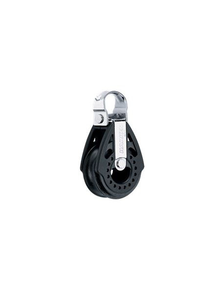HARKEN - 40 MM SINGLE FIXED WITH 90° DEGREE FIXED HEAD CARBO BLOCK