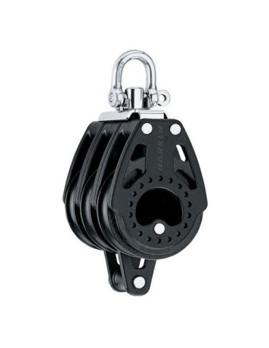 HARKEN - BOZZELLO TRIPLO 75MM CON ARRICAVO