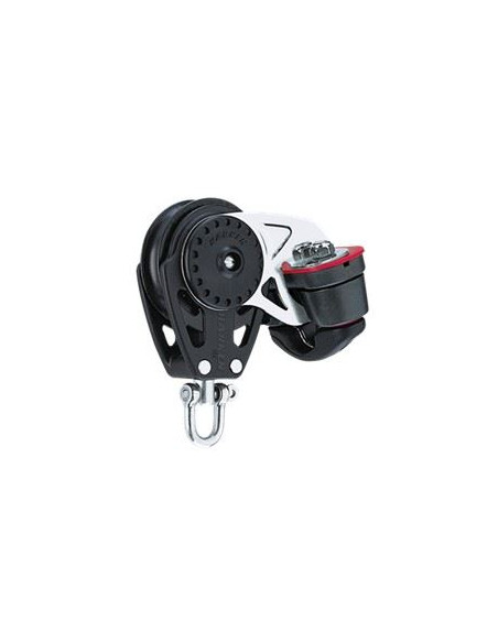 HARKEN - 75 MM WITH CLEAT CARBO BLOCK WITH CLAM CLEAT