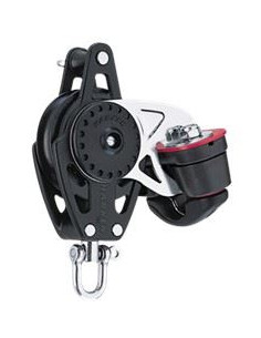 HARKEN - BOZZELLO 75 MM CON STROZZATORE E ARRICAVO CARBO BLOCK WITH BECKET AND CAM CLEAT