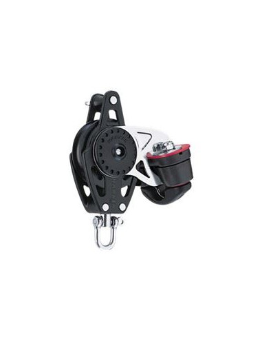HARKEN - BOZZELLO 75 MM CON STROZZATORE E ARRICAVO CARBO BLOCK WITH BECKET AND CAM CLEAT