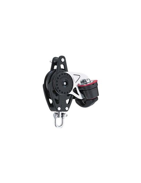 HARKEN - 75 MM WITH CLEAT AND BECKET CARBO BLOCK WITH BECKET AND CAM CLEAT