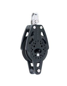 HARKEN - SHEAVE 75 MM RATCHET WITH BECKET CARBO RATCHETS UP BLOCK WITH BECKET