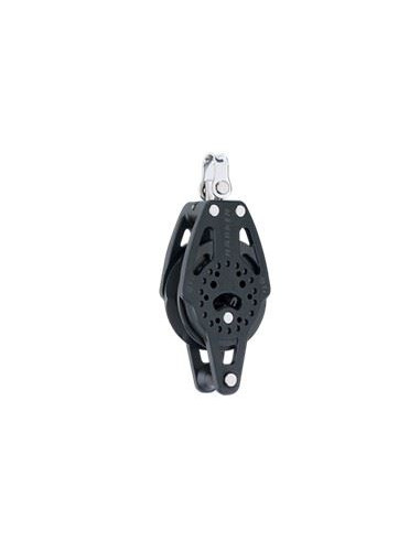 HARKEN - SHEAVE 75 MM RATCHET WITH BECKET CARBO RATCHETS UP BLOCK WITH BECKET