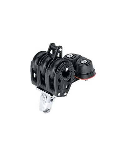 HARKEN -29MM TRIPLE BLOCK WITH CLEAT AND BECKET - CARBO