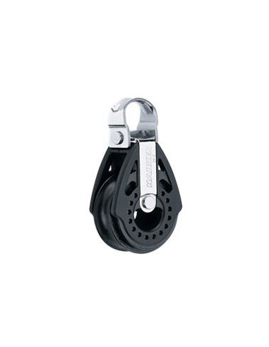 HARKEN - BOZZELLO 29 MM SINGOLO FISSO CON ATTACCO 9O° DEGREE FIXED HEAD CARBO BLOCK