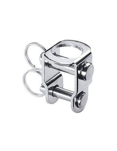 HARKEN GRILLO ADATTATORE AD "U"  DOPPIO PERNO 5 - 6 MM.