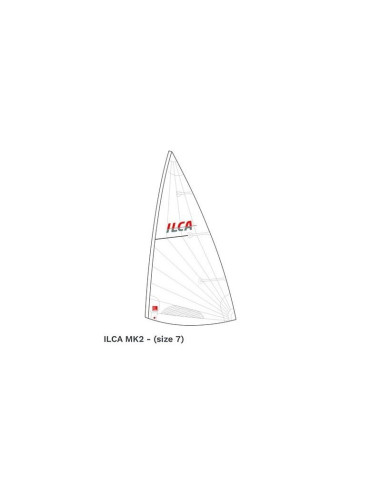 ILCA - VELA ILCA 7 / STANDARD NEILPRYDE PIEGATA DA REGATA