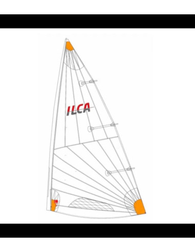 ILCA - VELA ILCA 4 mk2 hyde PIEGATA DA REGATA