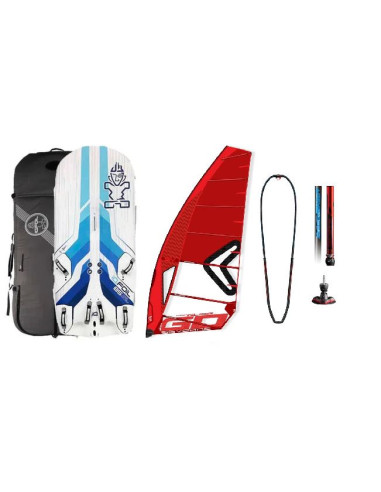 IQFOIL - YOUTH FULL PACKAGE - BOARD 85 / RIG HGO 8.0 / FOIL / BOARDBAG