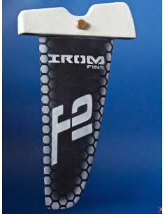 IROM FINS - PINNA CUSTOM FREESTYLE F2 IN CARBONIO, POWER BOX