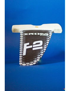 IROM FINS - PINNA CUSTOM FREESTYLE F2 IN CARBONIO, POWER BOX 2
