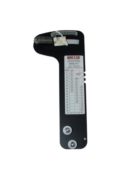 LOOS & CO - TENSION GAUGE PRO PT-2M PT2M for cable Ø 5-6-7mm