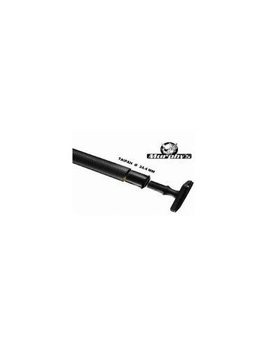 MURPHY'S - STICK IN CARBONIO PRO SERIES DIAMETRO 24,4 CM  LUNGHEZZA 2500 CM  SENZA SNODO PER 49ER E CATAMARANI