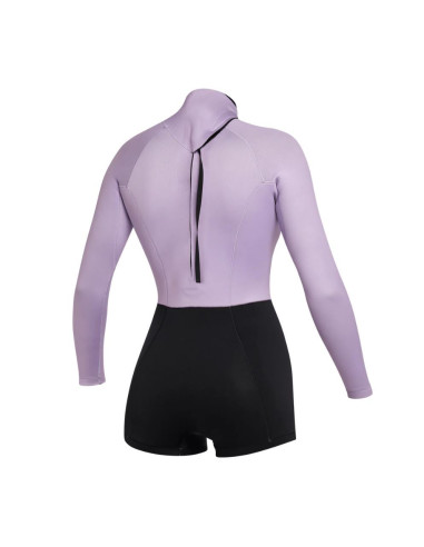 MYSTIC - LUNAR LONGARM SHORTY 2/2 MM BACKZIP WOMEN