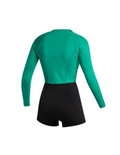 MYSTIC - SHORTY MANICA LUNGA DONNA 2/2MM LUNAR VERDE 2