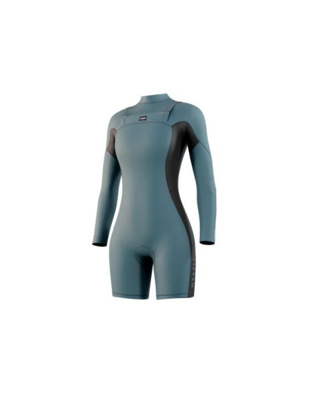 MYSTIC - MUTA SHORTY MANICA LUNGA HAVEN 3/2 DONNA - TEAL