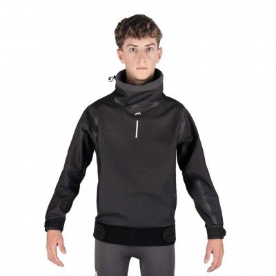 ZHIK - SPRAY TOP BIMBO YOUTH AQUA SMOCK NERO