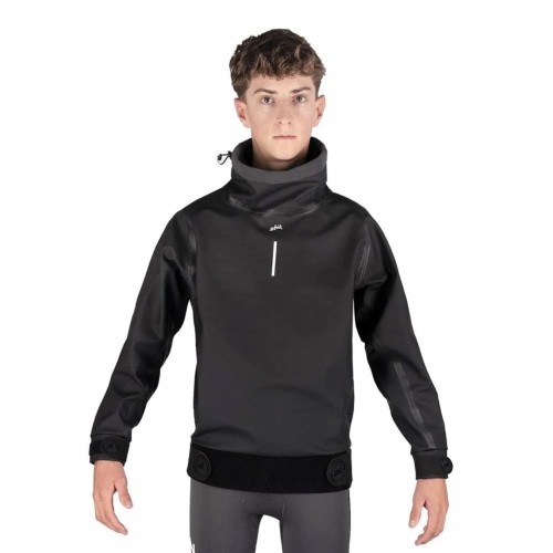 ZHIK - SPRAY TOP BIMBO YOUTH AQUA SMOCK NERO
